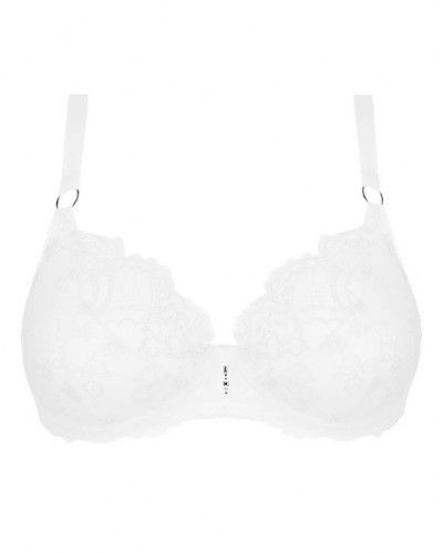 Soutien-gorge corbeille bien-être Lise Charmel Sublime en Dentelle (Blanc)