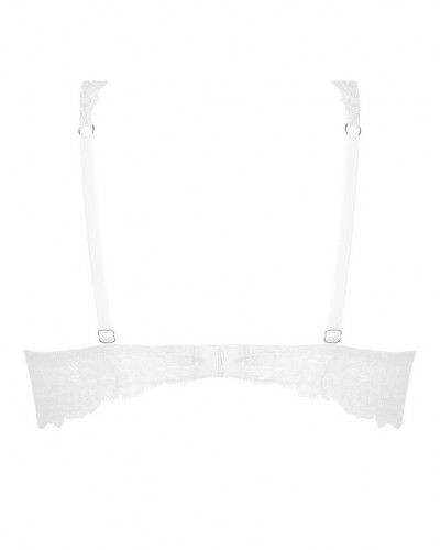 Soutien-gorge demi mousse fantaisie Lise Charmel Sublime en Dentelle (Blanc)