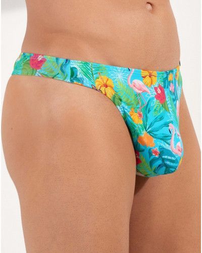 String HOM Funky Styles (Imprimé Turquoise)