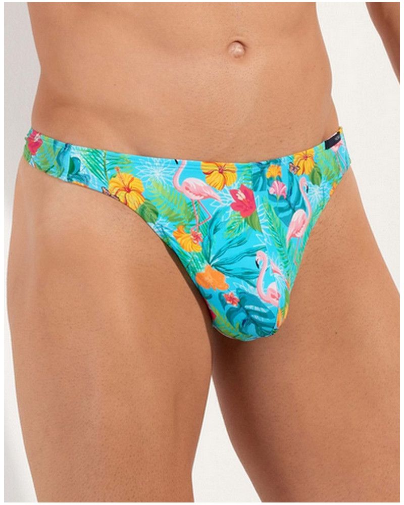 Thong HOM Funky Styles (Imprimé Turquoise)
