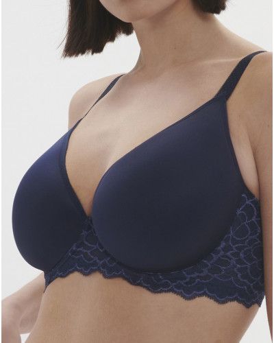 Soutien-gorge spacer décolleté plongeant Simone Pérèle Caresse (Encre)