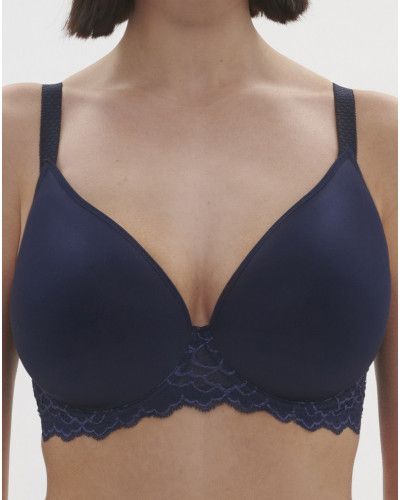 Plunge spacer bra Simone Pérèle Caresse (Encre)