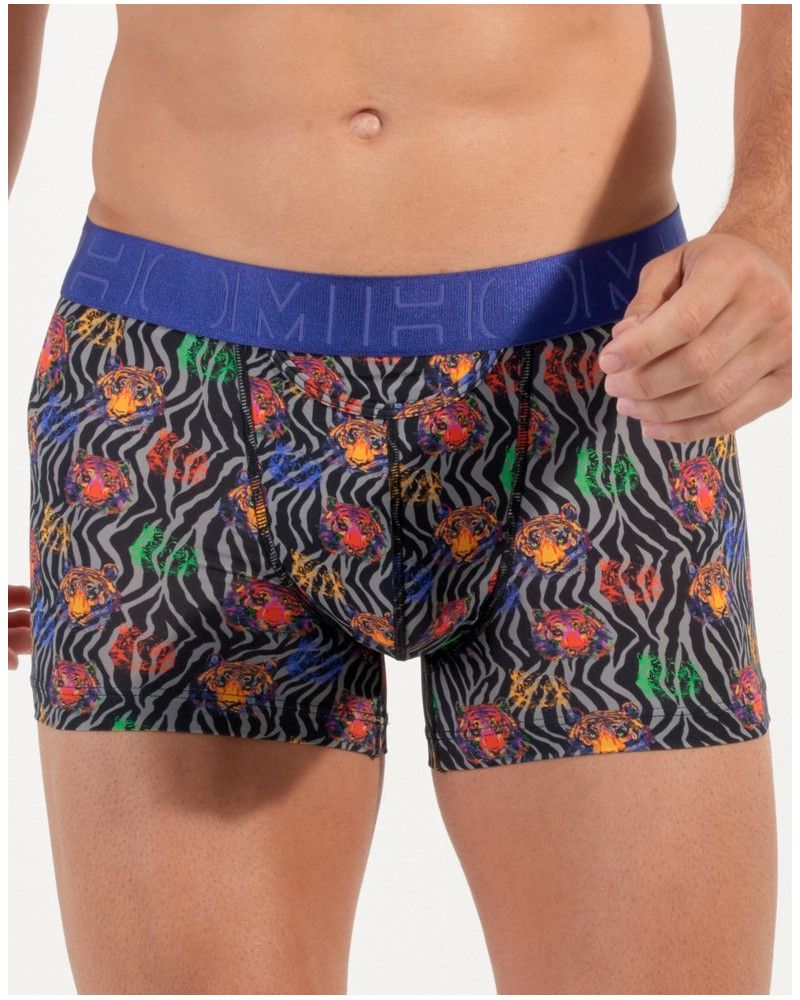 Bóxer HOM Funky Styles (Imprimé Gris Foncé)