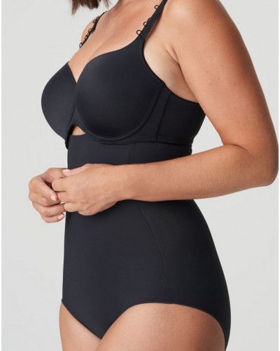 Culotte taille haute gainante Prima Donna Perle (Charbon)