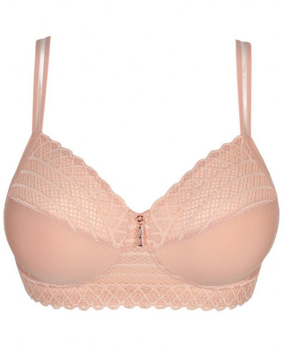 Sujetador sin aros Prima Donna Twist East End (Powder Rose)