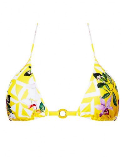 Soutien-gorge de bain triangle sans armature Lise Charmel Jardin Délice (Soleil Délice)