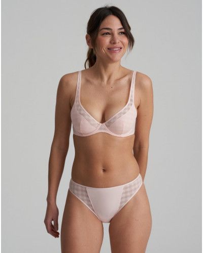 Half-padded plunge bra Marie Jo Jereme (Glossy Pink)