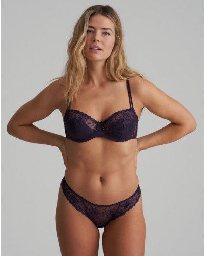 Soutien-gorge balconnet demi mousse Marie Jo Jane (Amethist)