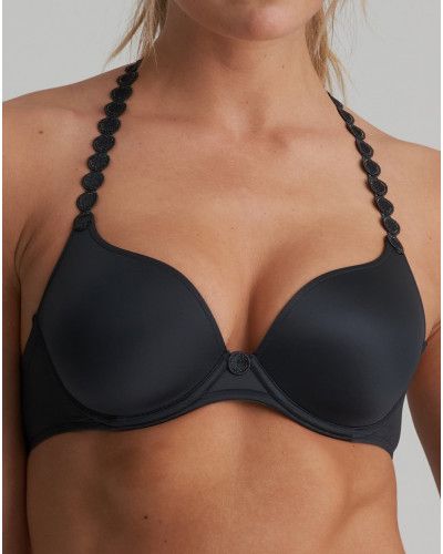 Padded bra heart shape Marie Jo Tom (Graphite Grey)