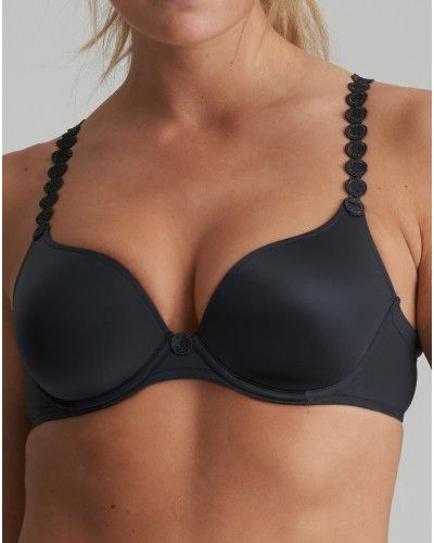 Soutien-gorge coque forme de coeur Marie Jo Tom (Graphite Grey)