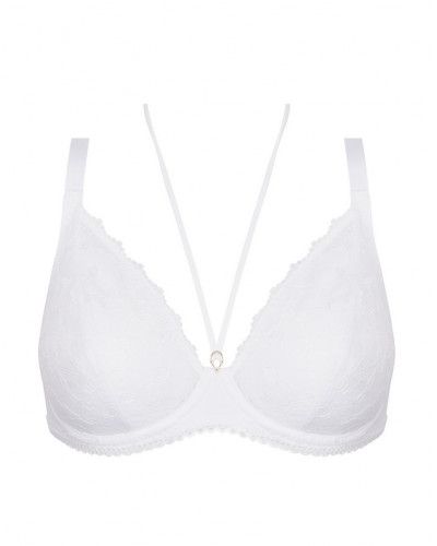 Soutien-gorge triangle armatures Antigel Crush d'Eté (Blanc)