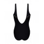 One-piece swimsuit open fit Lise Charmel Éclat Rock (Black)