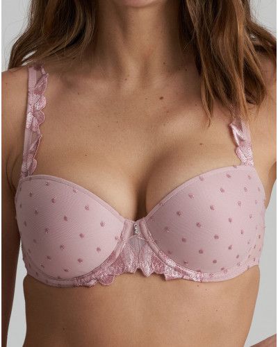 Sujetador balconnette preformado Marie Jo Agnes (Vintage Pink)