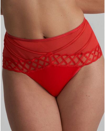 Marie Jo Jhana special high-waisted briefs (Fiesta Red)