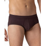 Pack of 2 Eminence micro cotton briefs (Brun / Black)