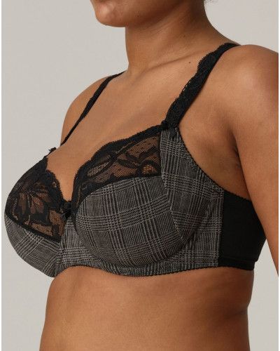 Underwired bra Prima Donna Madison (Black Tailor)