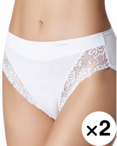 Bragas encaje Algodón Janira Esencial Lace (Lote de 2)