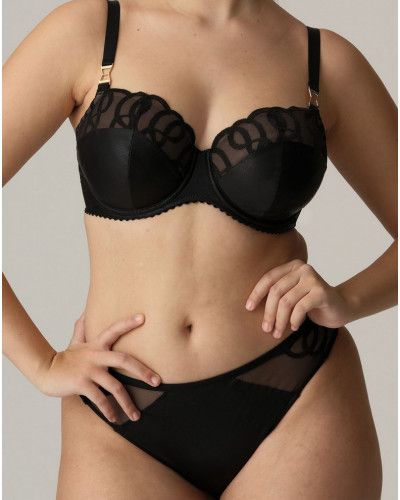 Slip brésilien Prima Donna Vallarta (Noir)