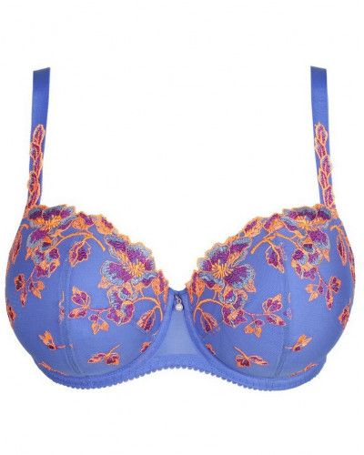 Plunging balconette bra Prima Donna Lenca (Blue Eyes)