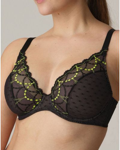 Padded plunge bra Prima Donna Twist Tepito (Dark Glow)