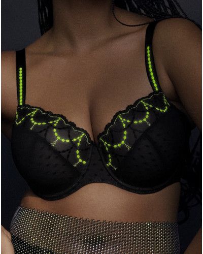 Soutien-gorge coque balconnet Prima Donna Twist Tepito (Dark Glow)