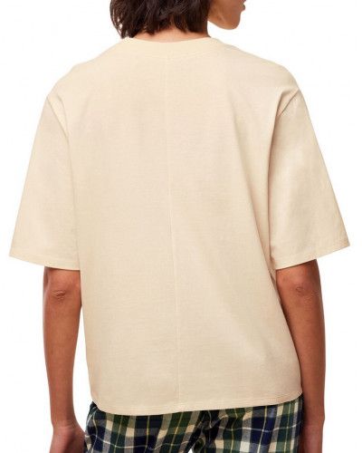 Camiseta de manga 3/4 100% algodón bio Triumph Nuit (Creamy Dream)