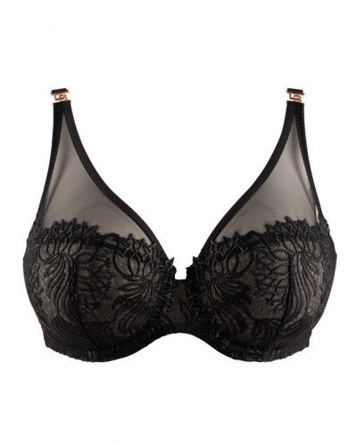 Full-cup bra Louisa Bracq Swan (Black)