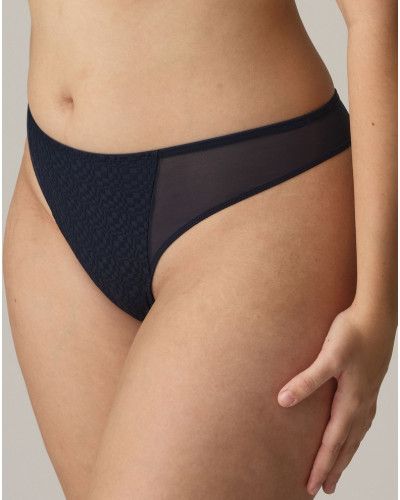 Thong Prima Donna Twist Yelapa (Majestic Blue)
