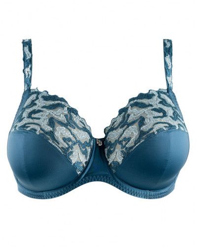 Underwired Bra Louisa Bracq Electric Waves (Neon Botanica)