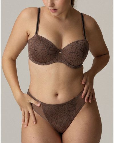 Thong Prima Donna Twist Ajusco (Caribe Taupe)