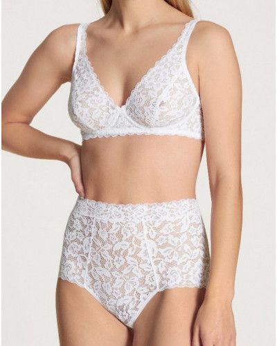 Sostén Calida Natural Comfort Lace (Blanco)