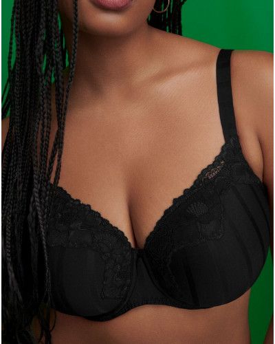 Soutien-gorge forme coeur Prima Donna Twist Maldives (Noir)