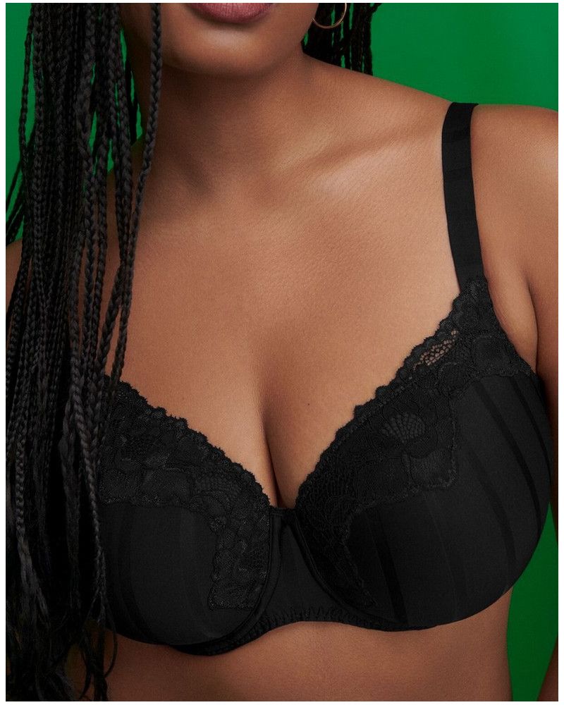 Heartshape bra Prima Donna Twist Maldives (Black)