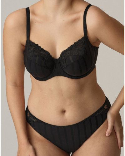 Slip brésilien Prima Donna Twist Maldives (Noir)