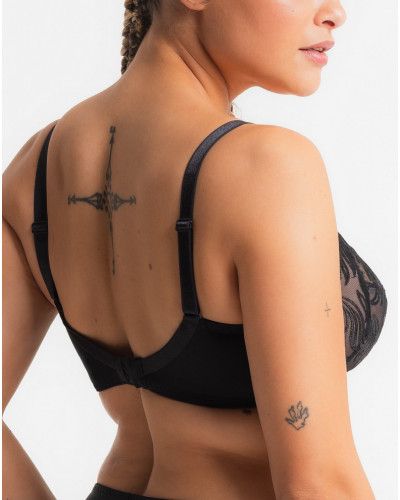 Soutien-gorge emboitant Louisa Bracq Swan (Noir)