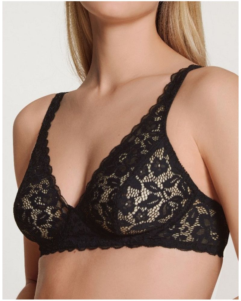 Bralette Calida Natural Comfort Lace (Black)