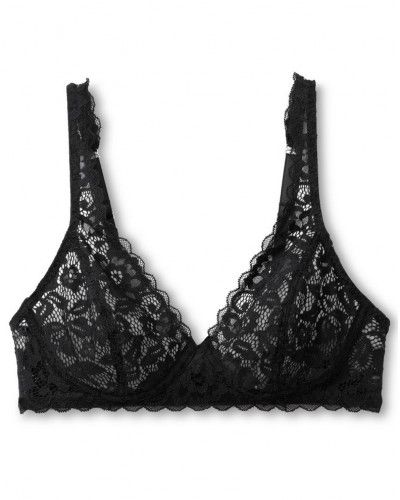 Sostén Calida Natural Comfort Lace (Negro)