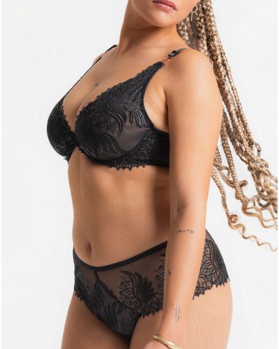 Shorty Louisa Bracq Swan (Noir)