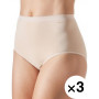 Pack of 3 basic panties Janira Esencial Maxi Cotton