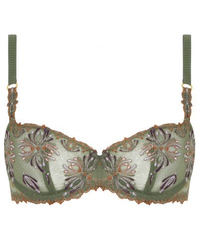 Demi balcony bra Chantelle Champs-Elysées (Kiwi)