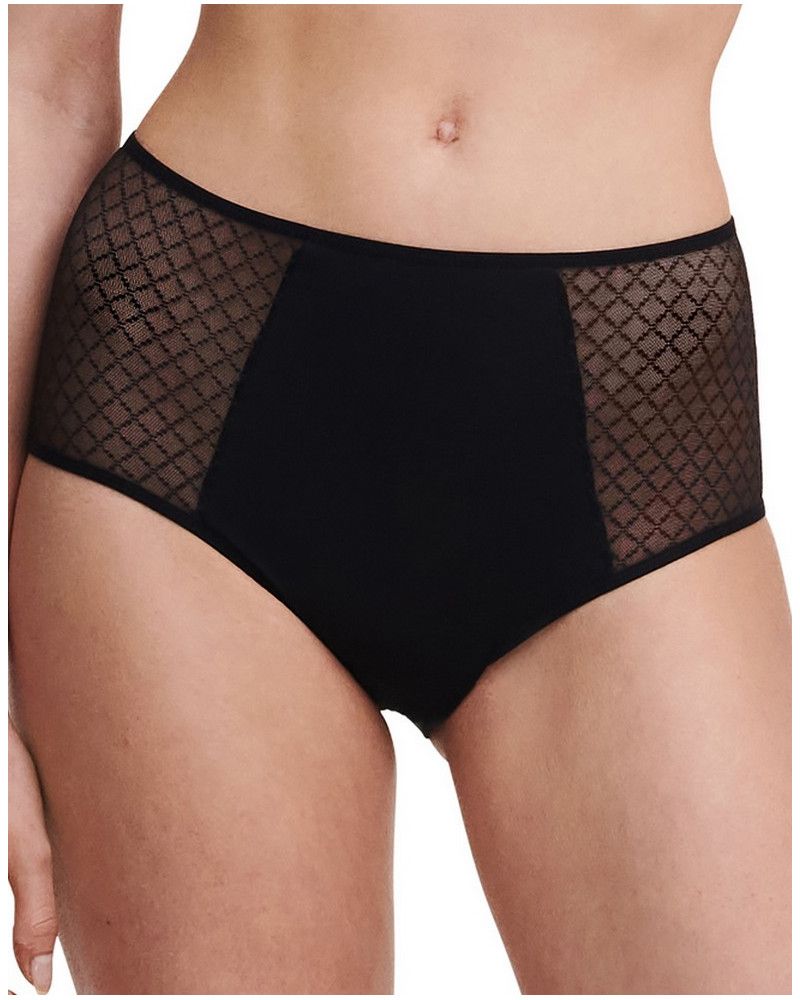 Braga cintura alta Chantelle Easy Feel Norah Chic (Negro)