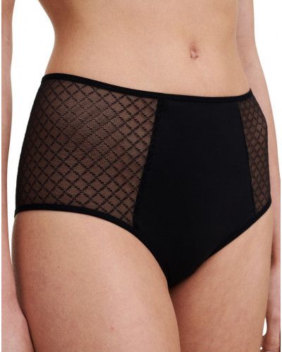 Culotte taille haute Chantelle Easy Feel Norah Chic (Noir)