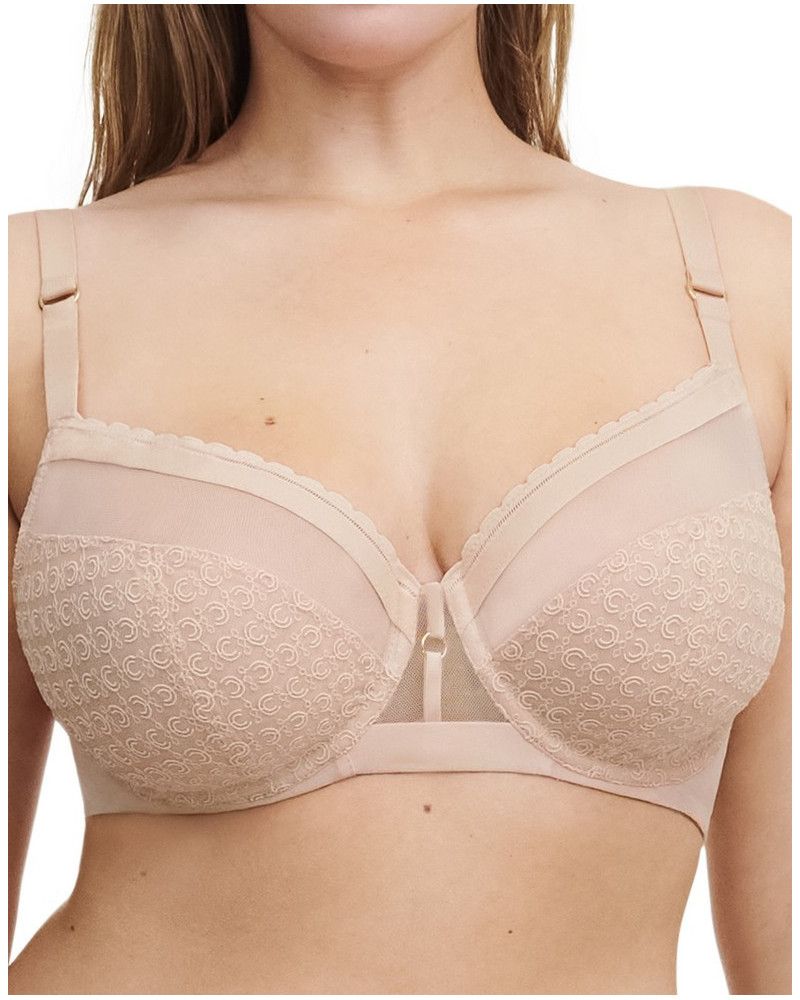 Underwired bra Chantelle Monogram (Beige Doré)