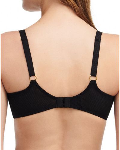 Sujetador con aros Chantelle Fleurs (Negro)