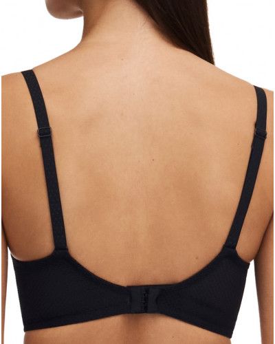 Sujetador sin aros Chantelle Fleurs (Negro)