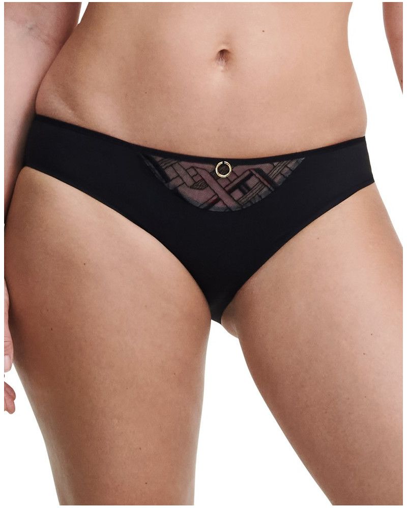 Brief Chantelle Graphic Support (Black)