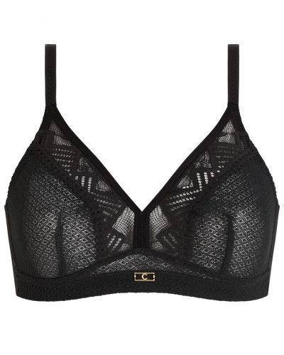 Sujetador sin aros Chantelle Origins (Negro)