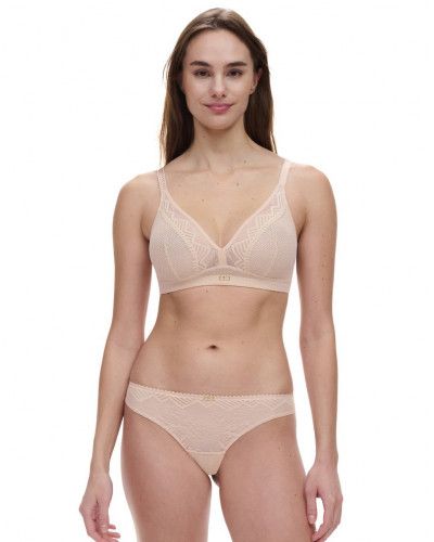 Sujetador sin aros Chantelle Origins (Beige Doré)