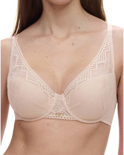 Soutien-gorge coque plunge Chantelle Origins (Beige Doré)
