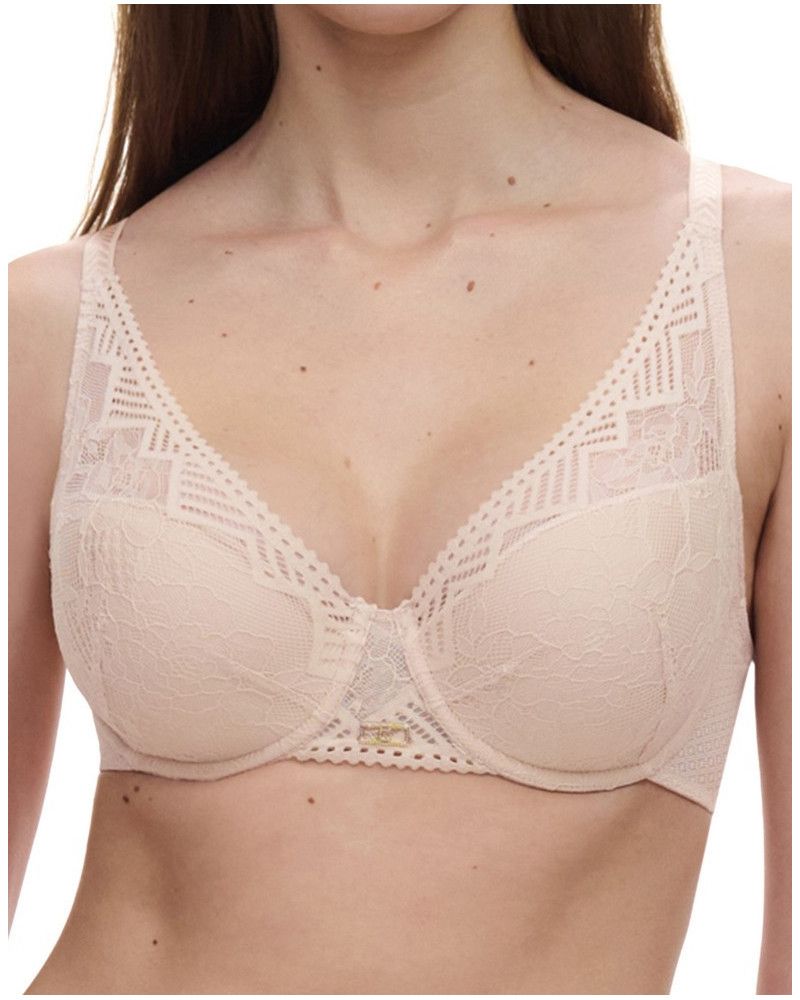 Sujetador preformado plunge Chantelle Origins (Beige Doré)